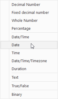Change data type to date and rename