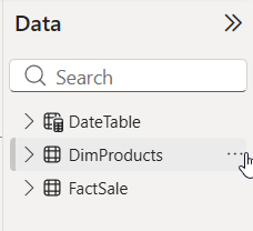 Date table created